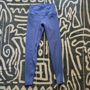 Lululemon Wunder Train High Rise Tight Blue Size 8